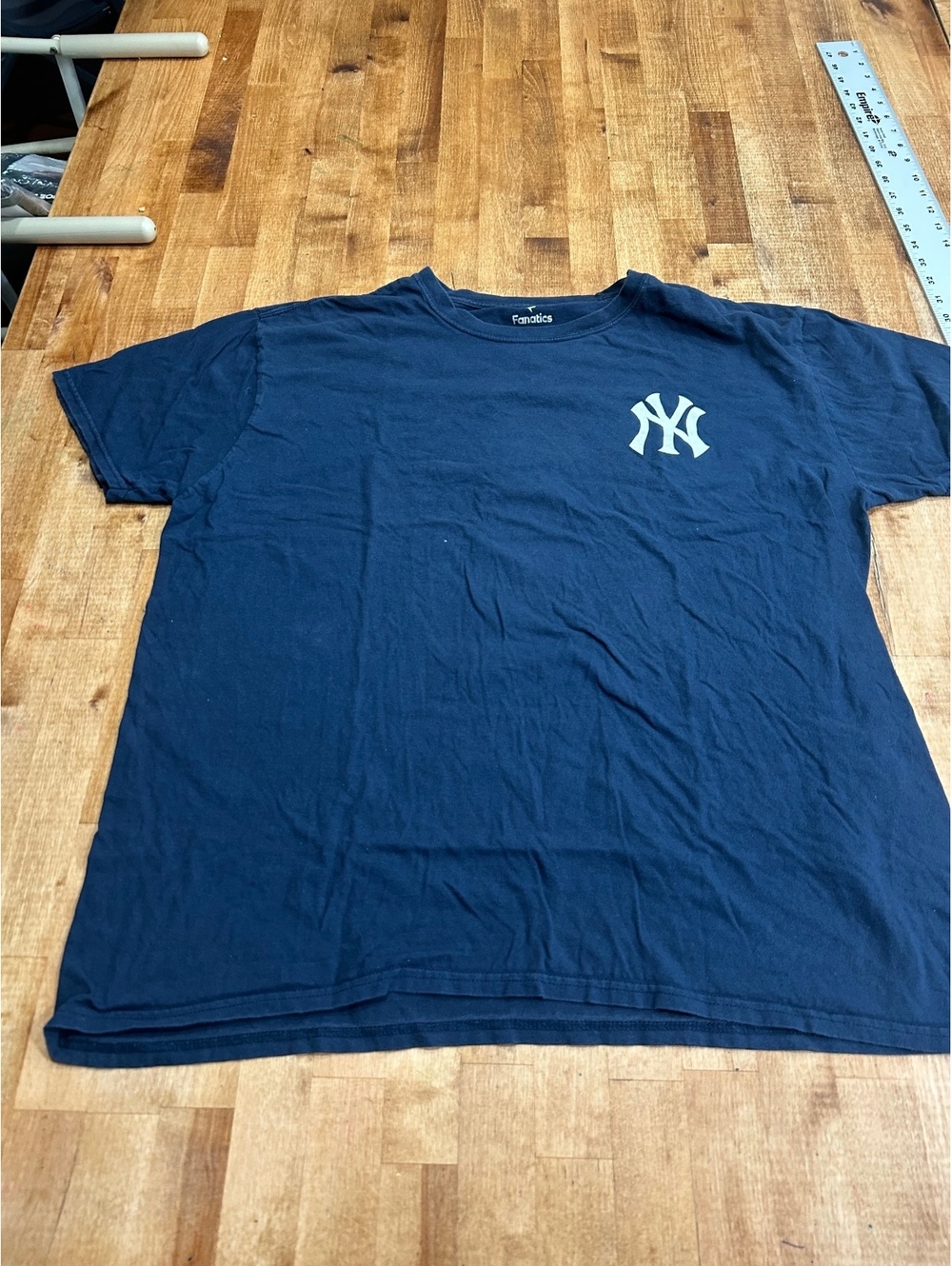 Fanatics New York Yankees XL Navy Blue T-Shirt Dad #1